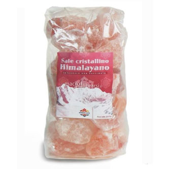 Sale Cristallino dall'Himalaya Rosa in pietre - 1 kg