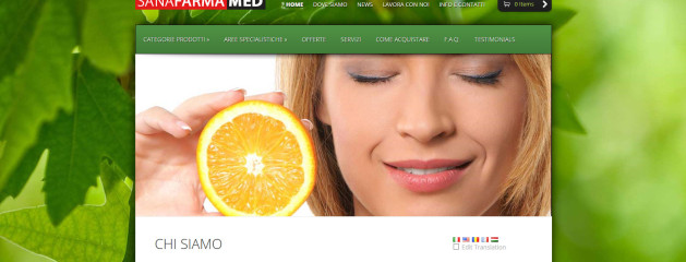 E’ on-line il sito SANAFARMA MED