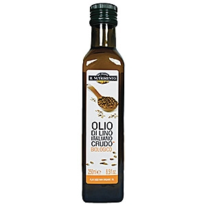 OLIO DI SEMI DI LINO ITALIANO CRUDO 250 ml