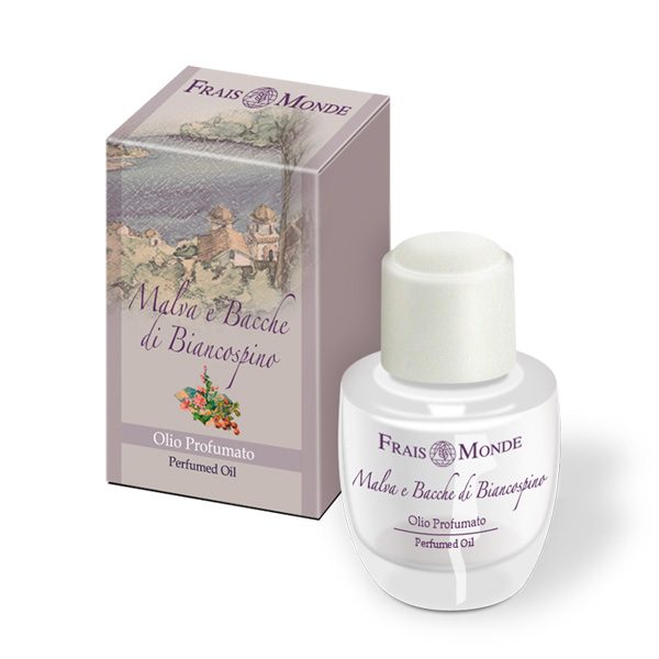 OLIO PROFUMATO MALVA E BACCHE DI BIANCOSPINO