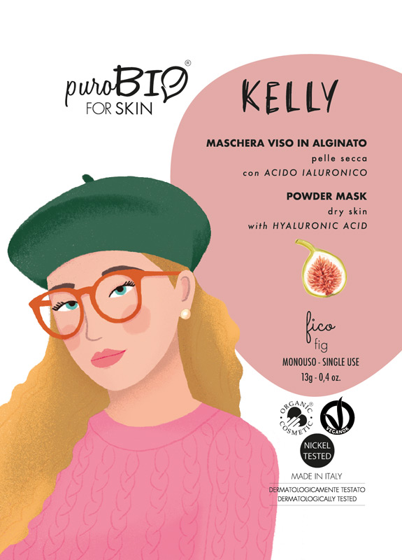 Maschera Viso Kelly puroBIO - Fico
