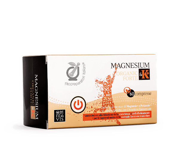 MAGNESIUM & K + ORGANIC FORTE 60 CPR